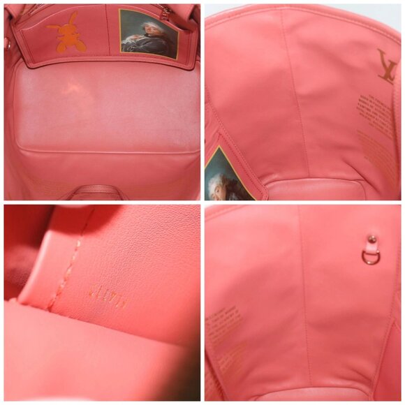LOUIS VUITTON Masters Collection Neverfull MM Tote BOUCHER Pink M43357 LV 67499S - Picture 15 of 16